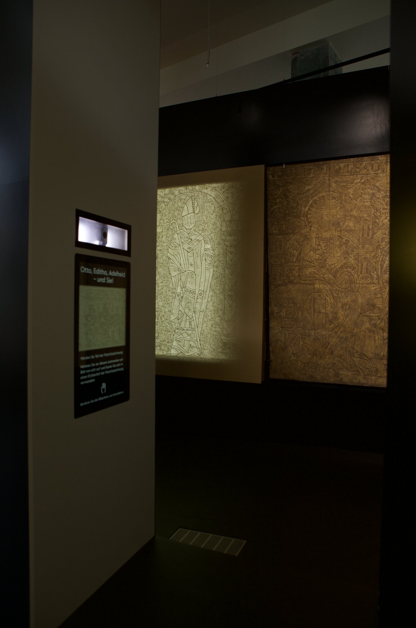 Putzritzzeichnung Dommuseum Ottonianum Magdeburg — © N. Völzow