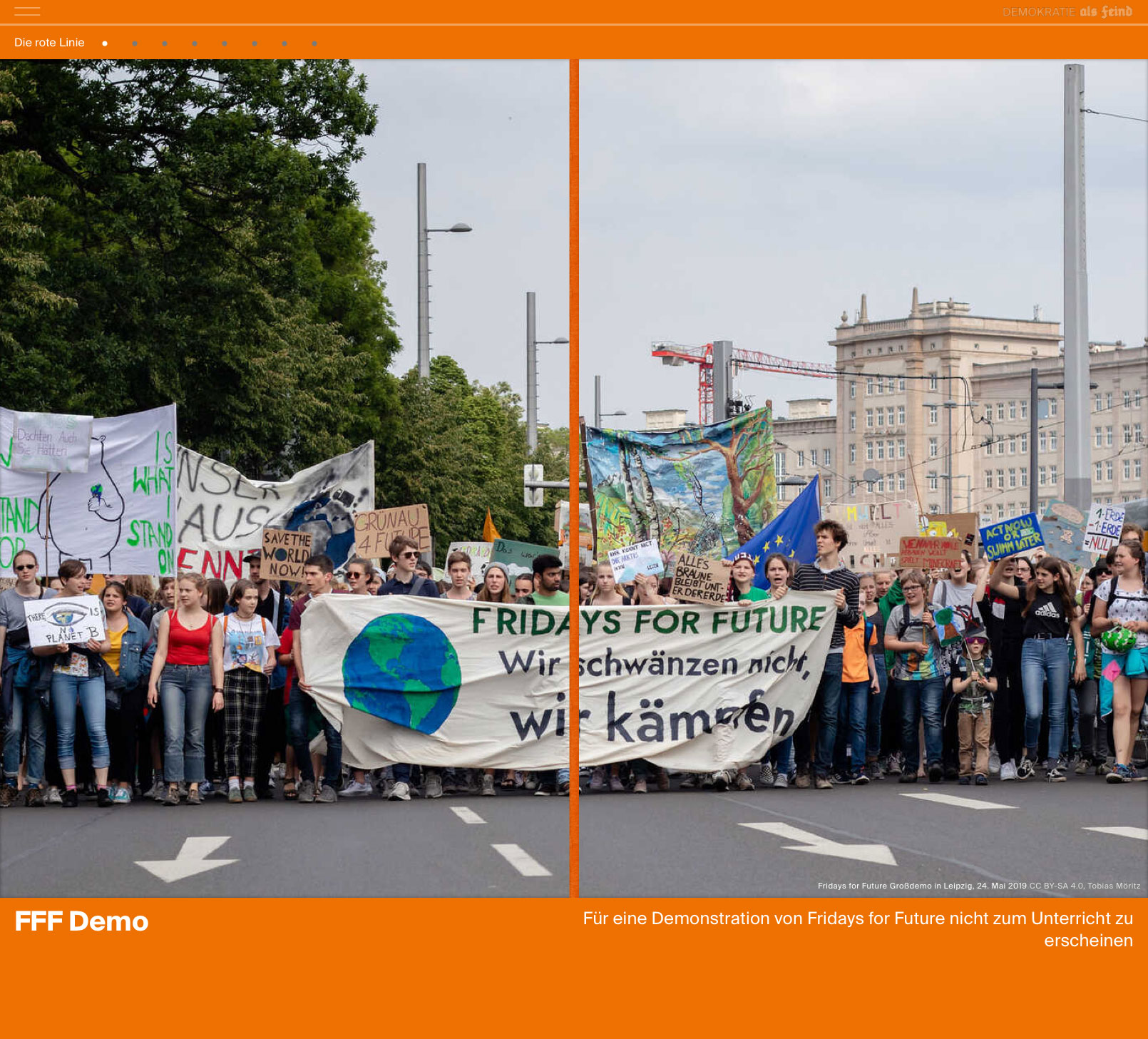 Demokratie als Feind — © N. Völzow